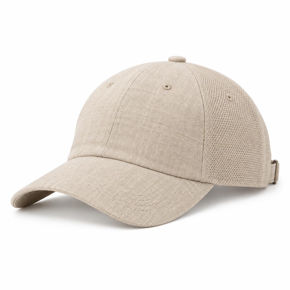 Mesh-Back Breathable Baseball Cap