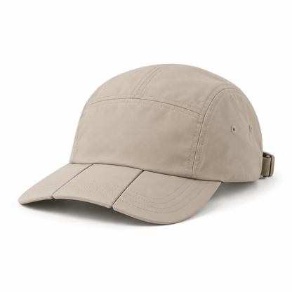 Foldable-Brim Travel Cap