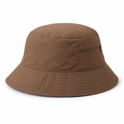 Hidden-Pocket Bucket Hat