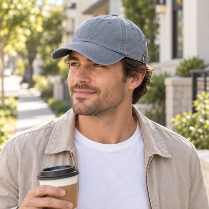 Packable Washed Cotton Cap