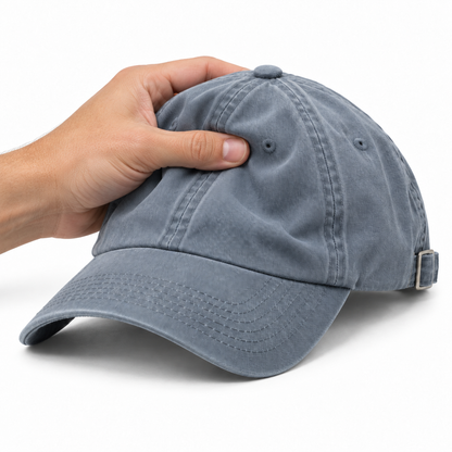 Packable Washed Cotton Cap