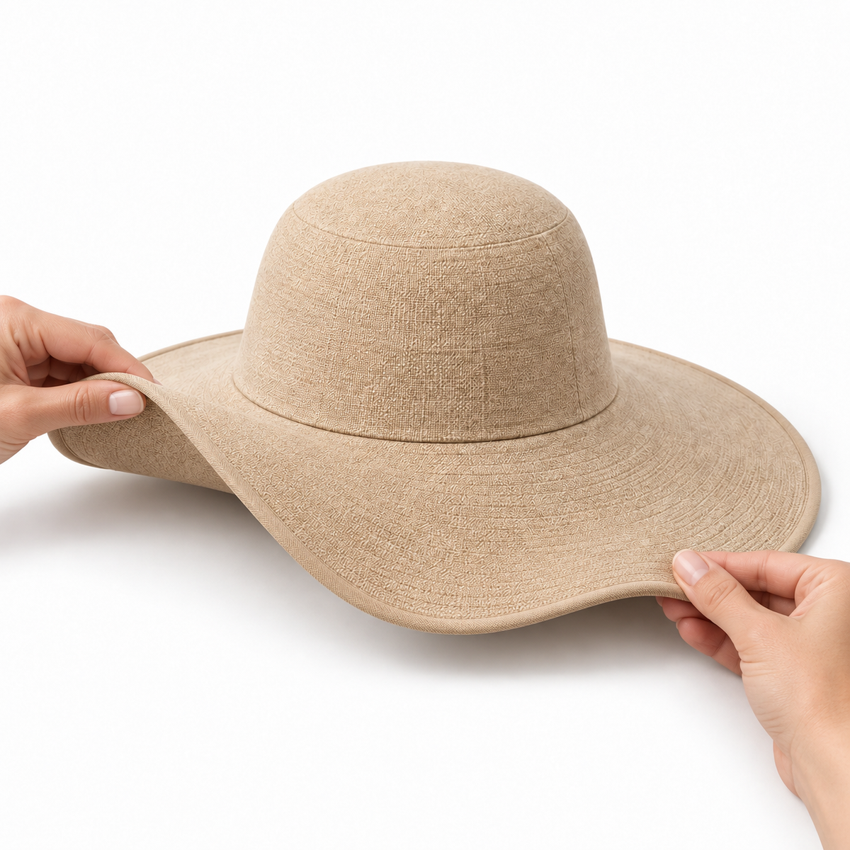 Packable Wide-Brim Sun Hat