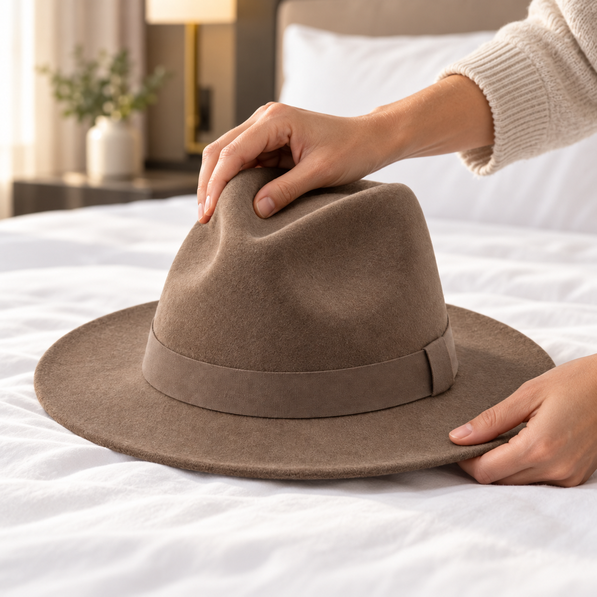 Packable Felt Fedora