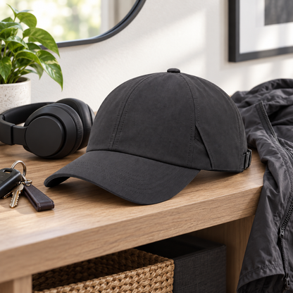 Hidden-Vent Baseball Cap