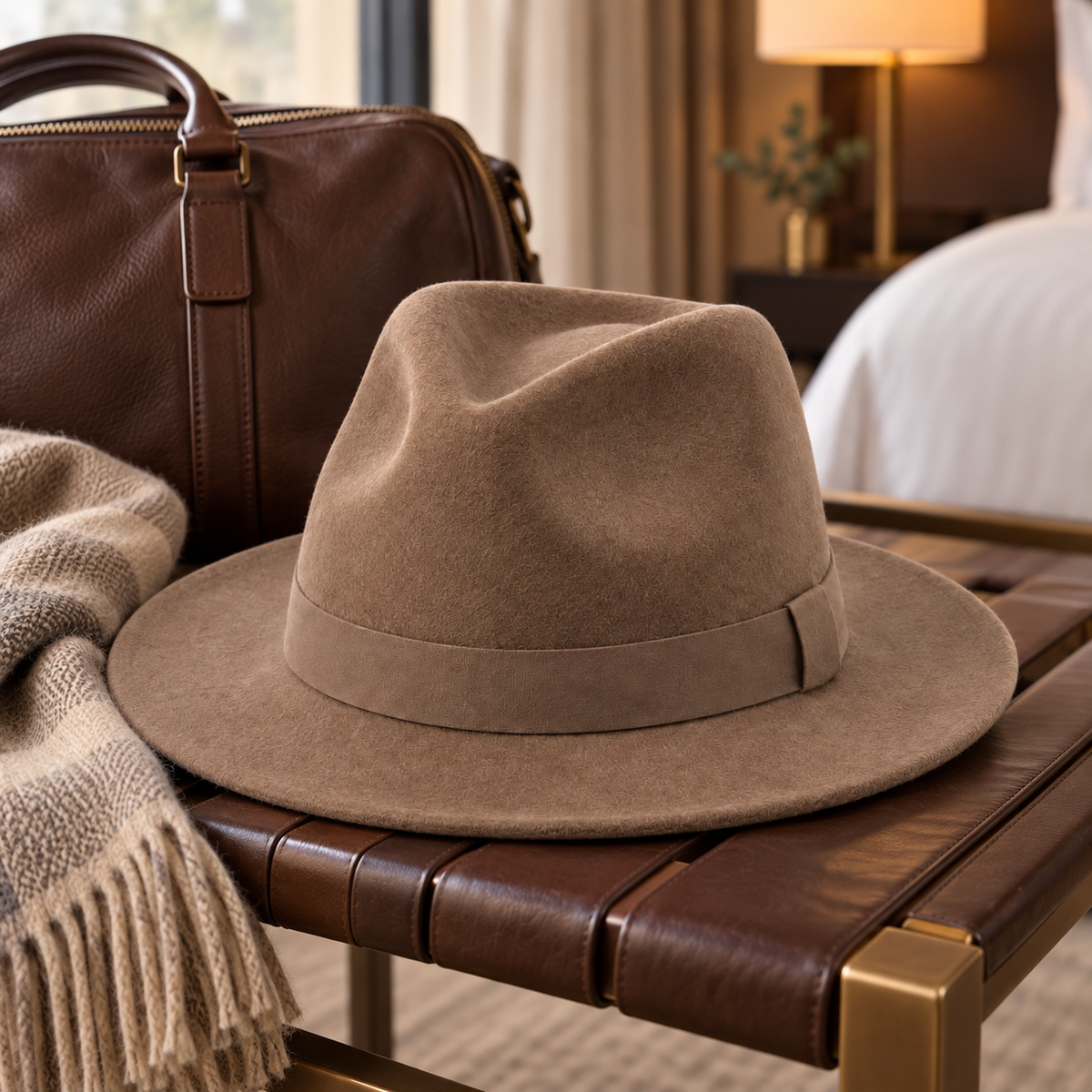 Packable Felt Fedora